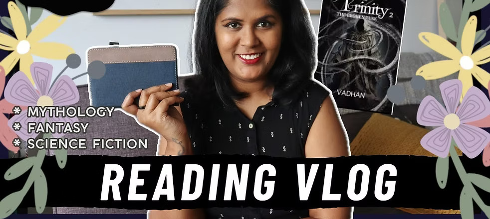 Song of the Trinity: The Broken Tusk | New Mythological Science Fiction Fantasy Book | Reading Vlog